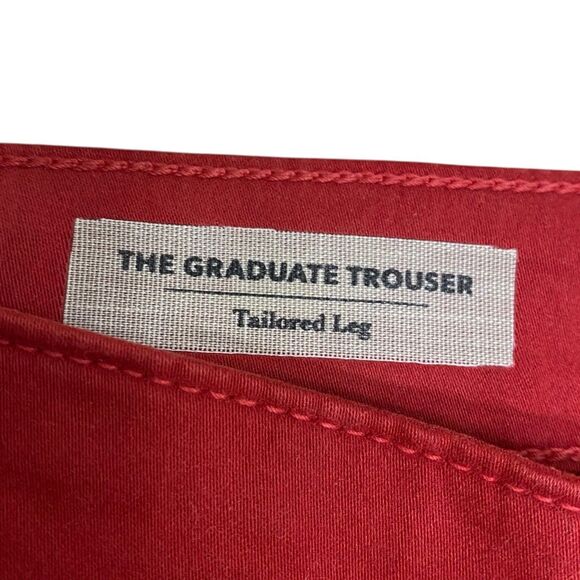 AG Jeans Adriano Goldschmied Pants Mens 32 x 34 Brushed Cotton Graduate Golf NEW - Picture 4 of 11